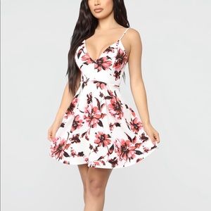 Floral Flare dress